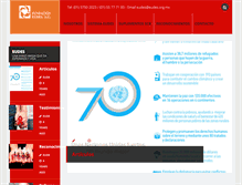 Tablet Screenshot of eudes.org.mx